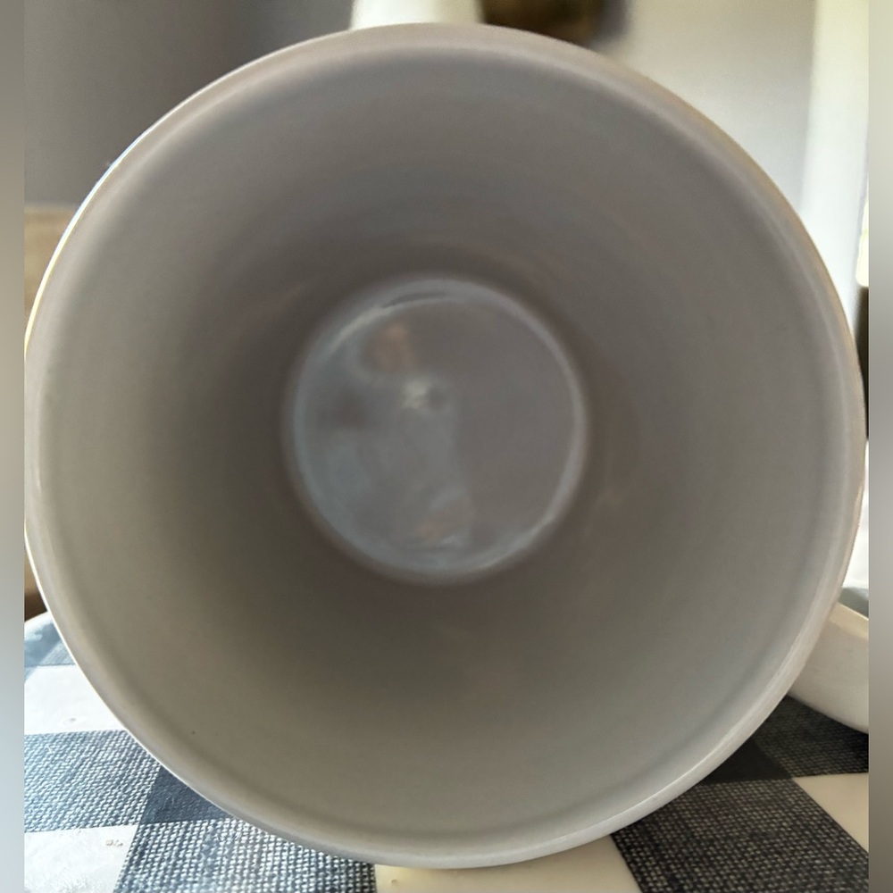 Heart Patterned Red and White Mug - Picture 3 of 6
